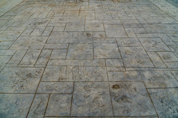 Stamped Patio Installation in Madera