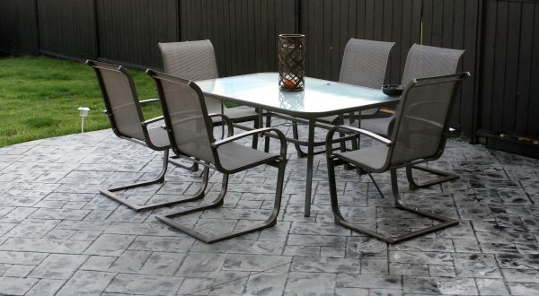 Porch Stamping in Madera