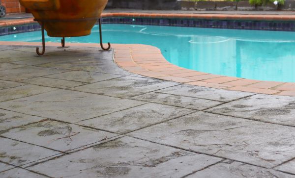 Stamped Patio Construction in Madera