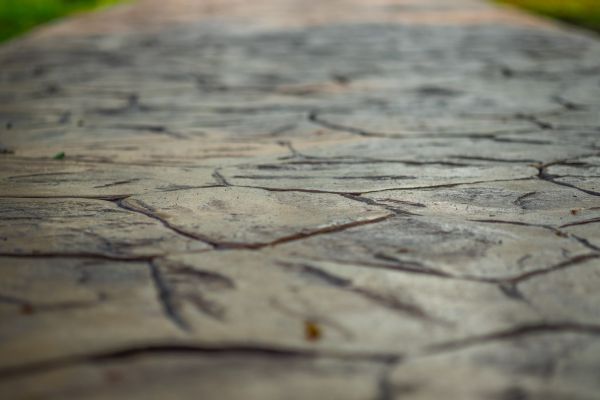 Textured Concrete Paving in Madera