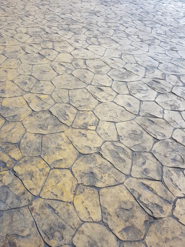 Stamped Concrete Installation